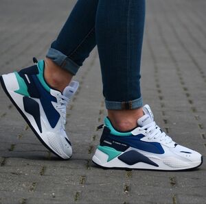 PUMA Blue Teal RS-X Sneakers